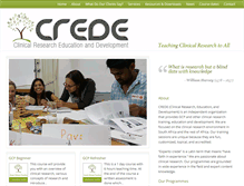 Tablet Screenshot of crede.co.za